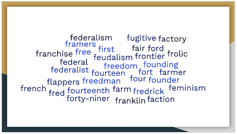 new freedom apush definition