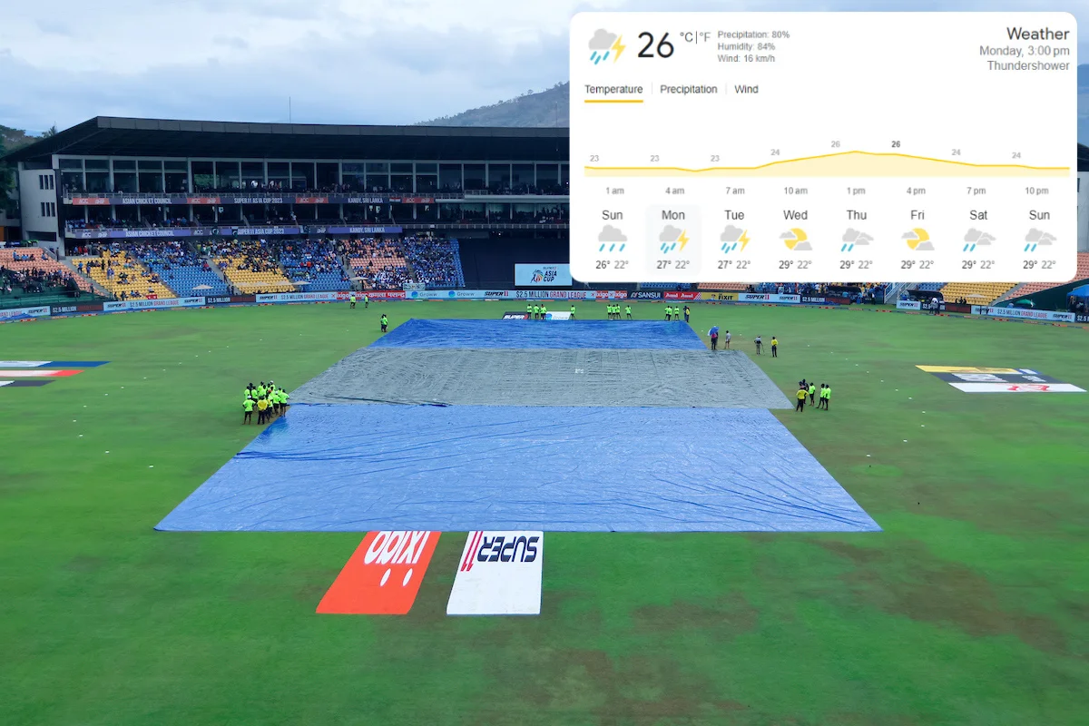 weather of pallekele international cricket stadium