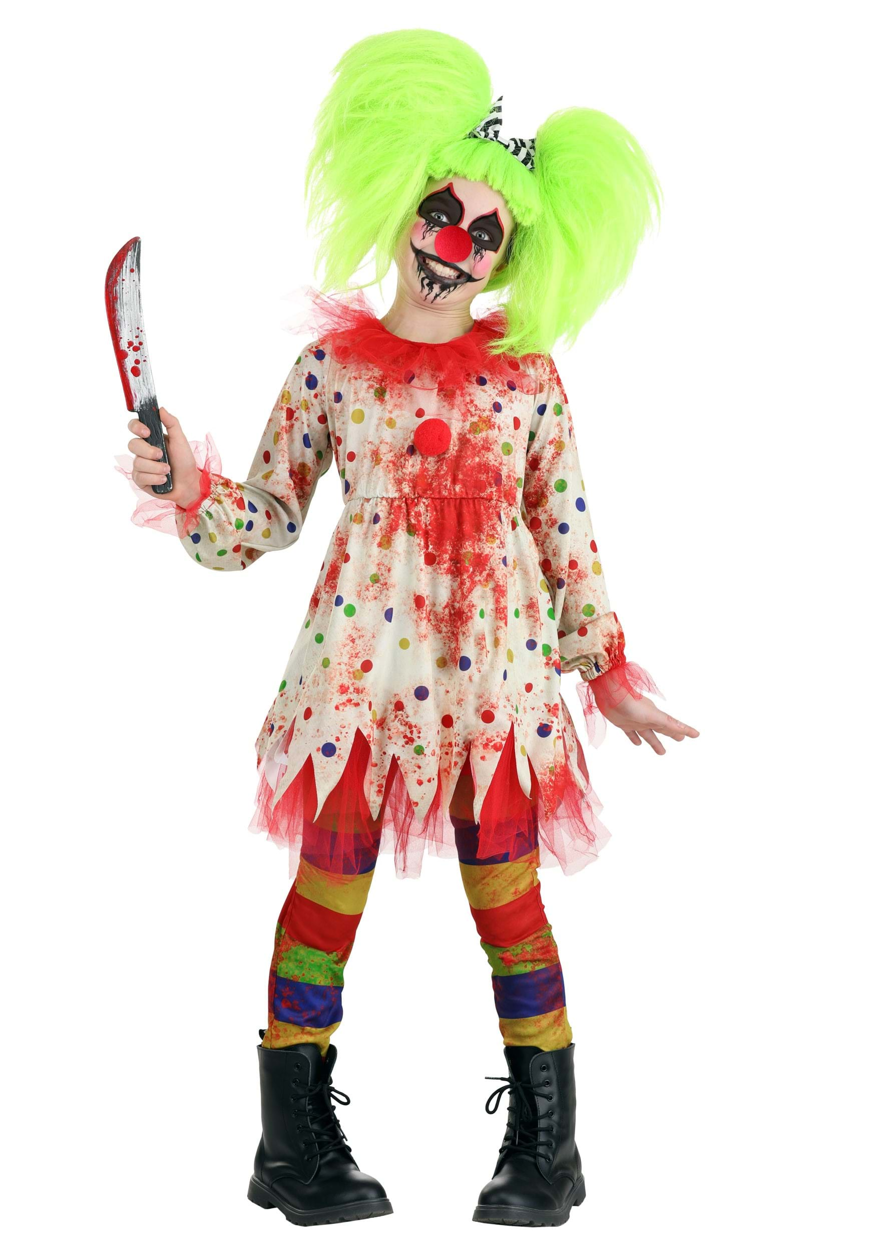 creepiest clown costume