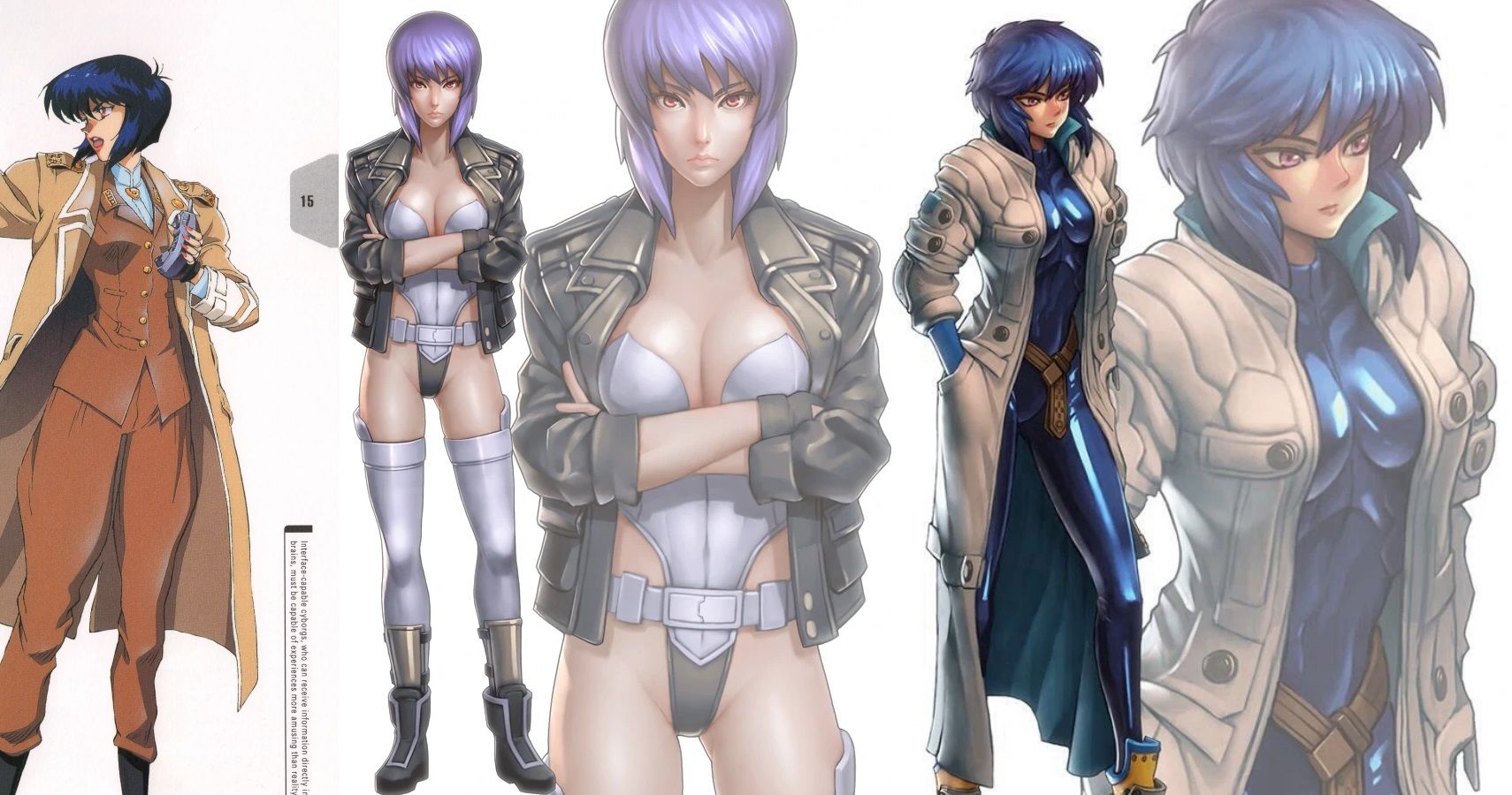 ghost in the shell motoko kusanagi