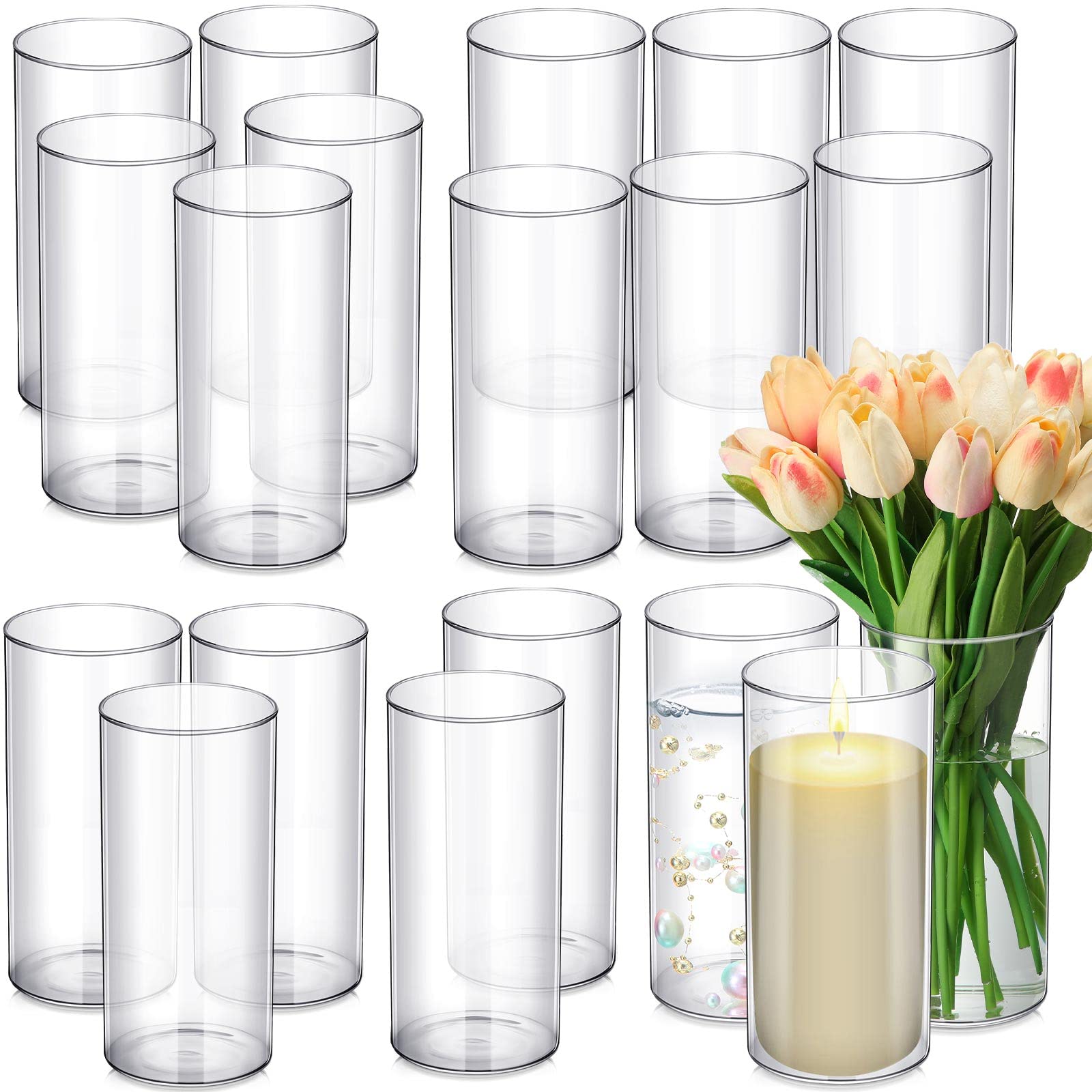 candle vases in bulk