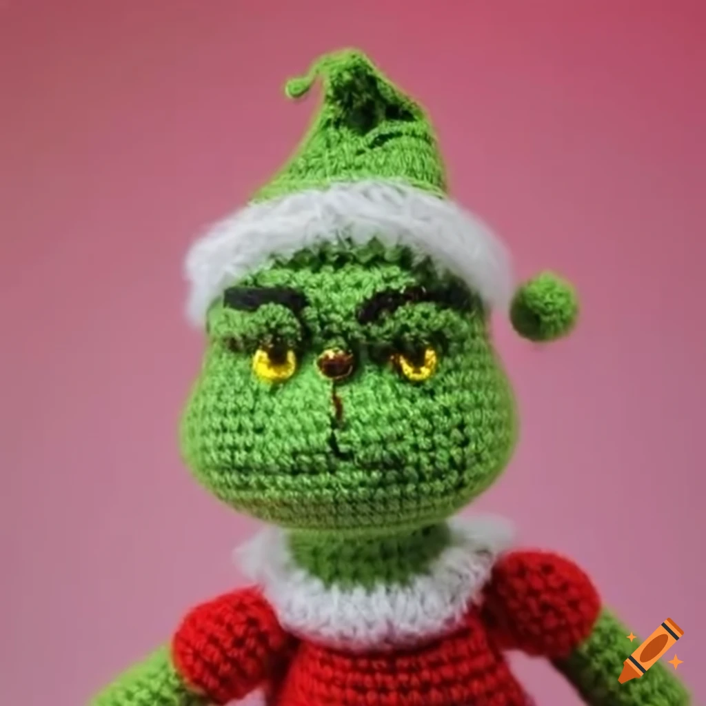 crochet grinch