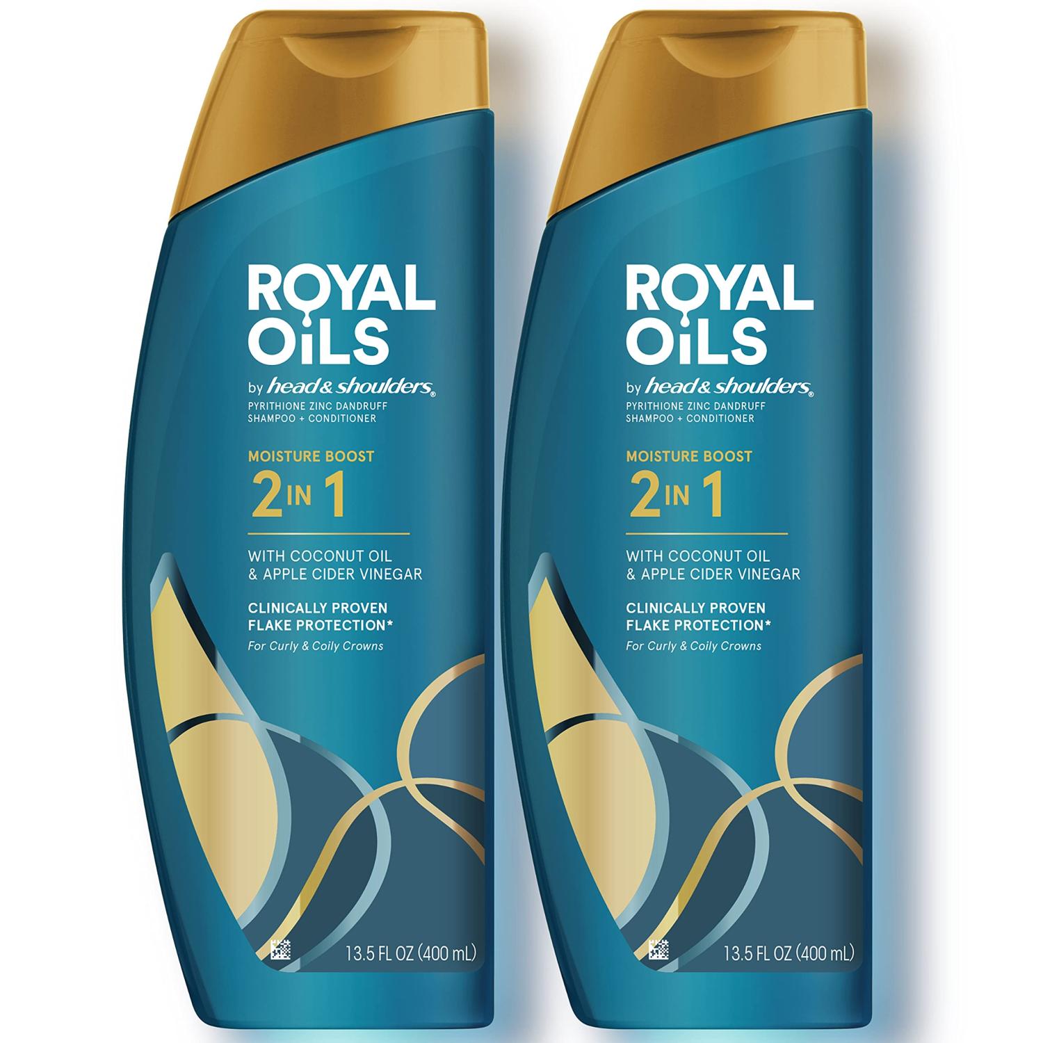 head and shoulders royal oils