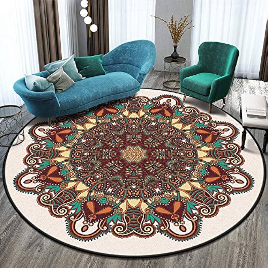 circular rugs amazon