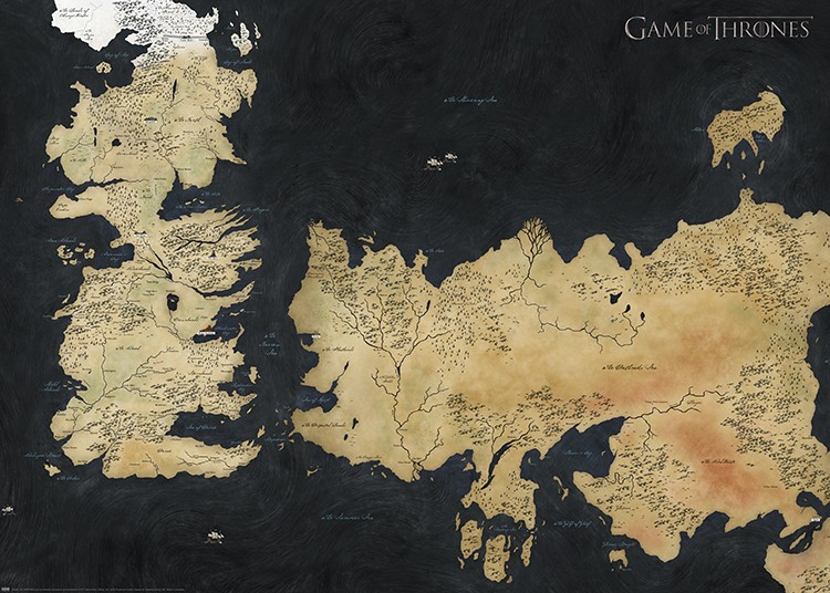 mapa game of thrones