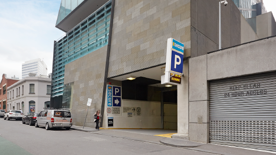 secure parking 59 lonsdale street car park