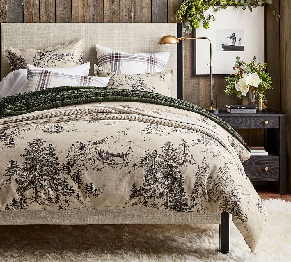 pottery barn duvet