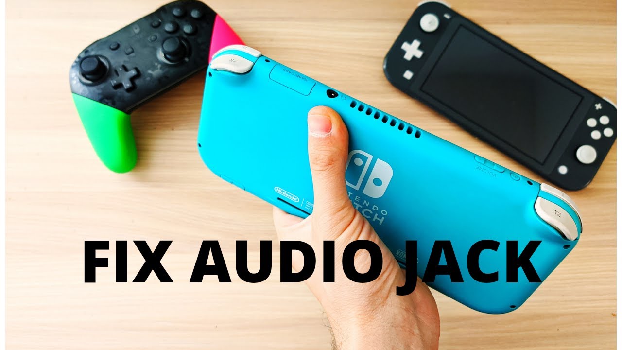 nintendo switch headphone jack not working