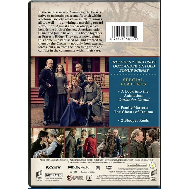 outlander season 6 dvd