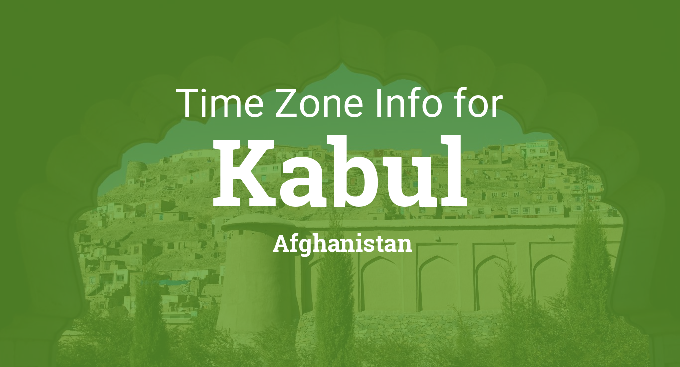 what is the time in afghanistan kabul