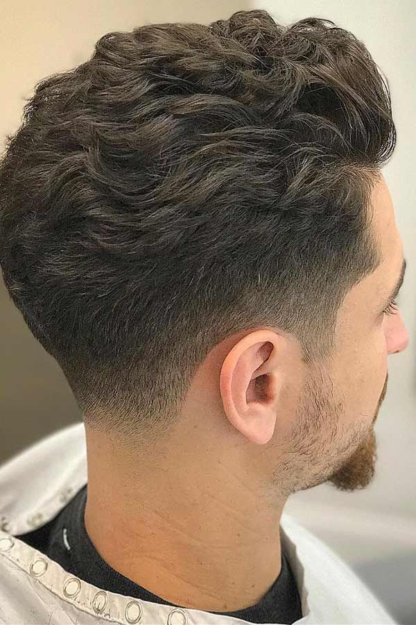 mens haircut wavy