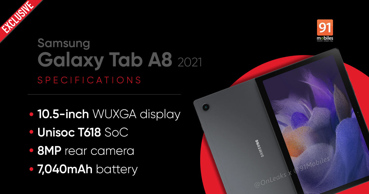 samsung tab a8 release date