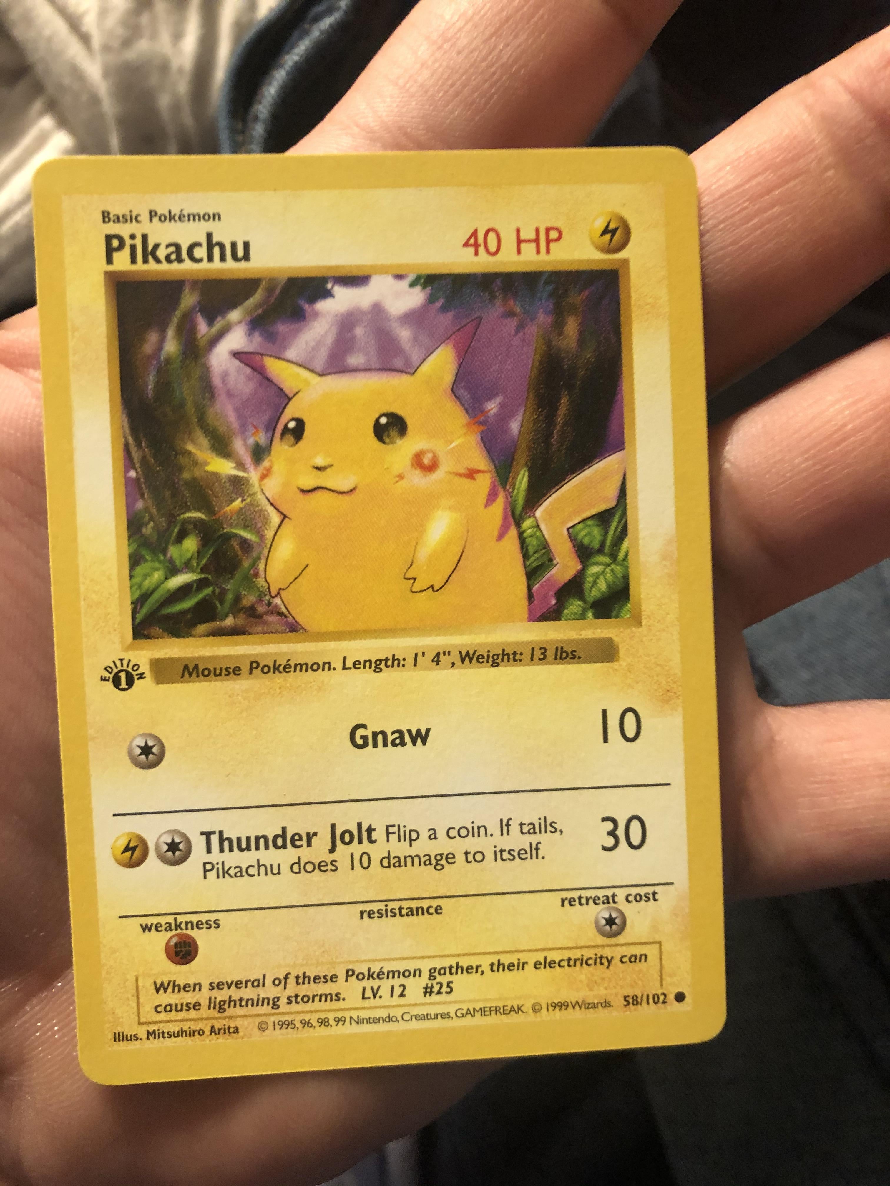 red cheeks pikachu