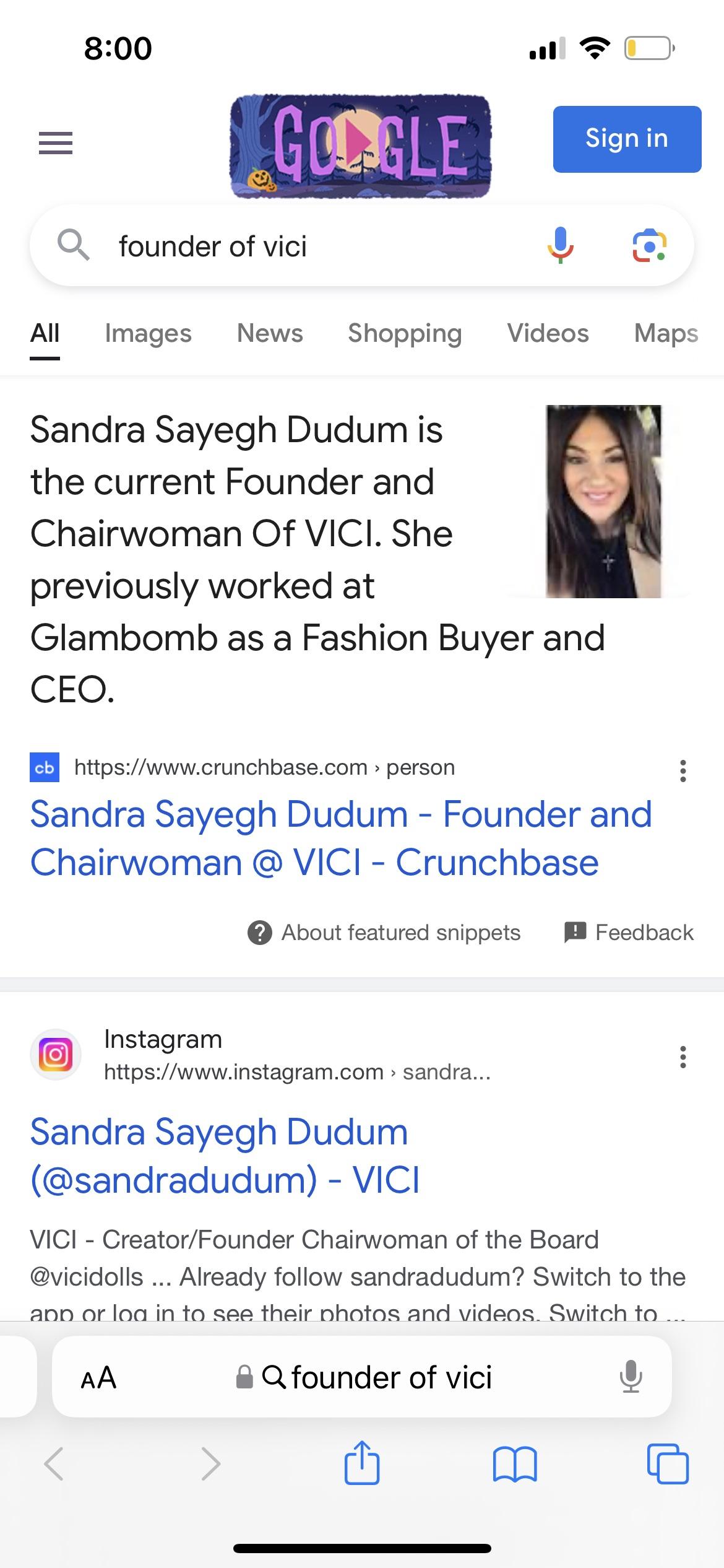 vici founder comments