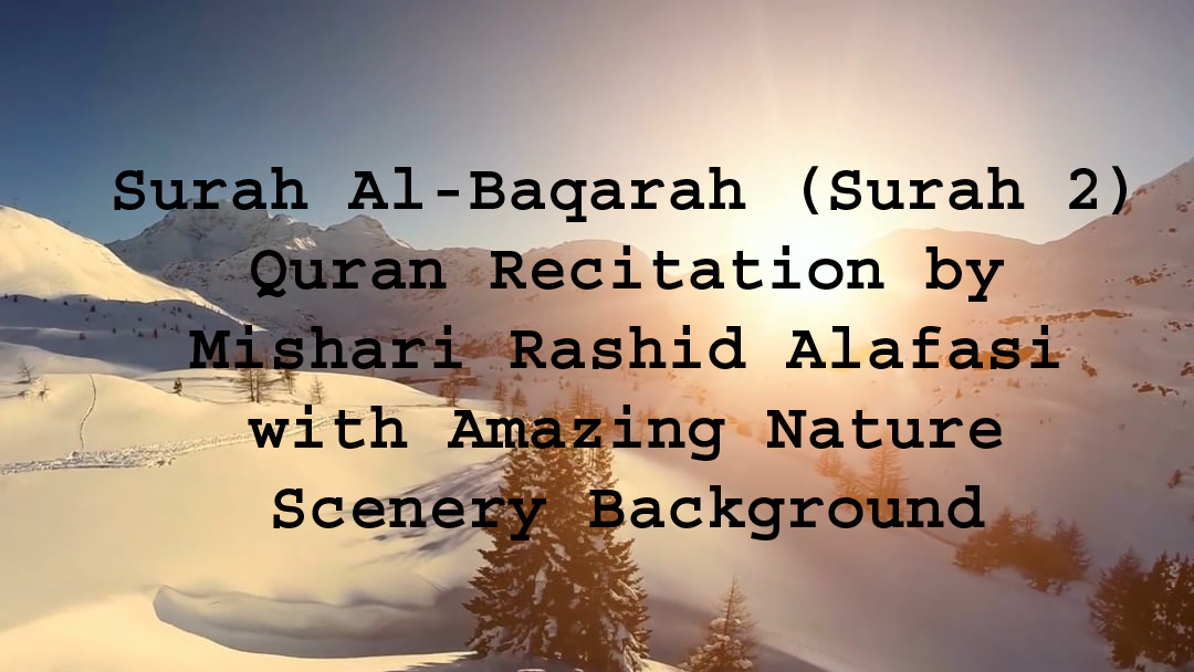 quran recitation surah baqarah