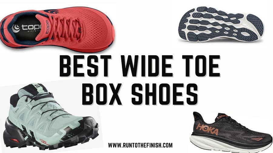 roomy toe box running shoes