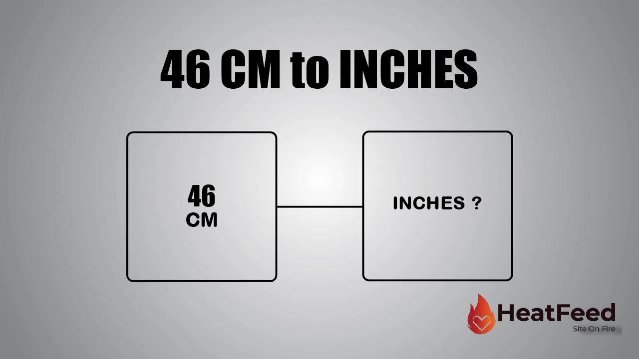 46cm to inches