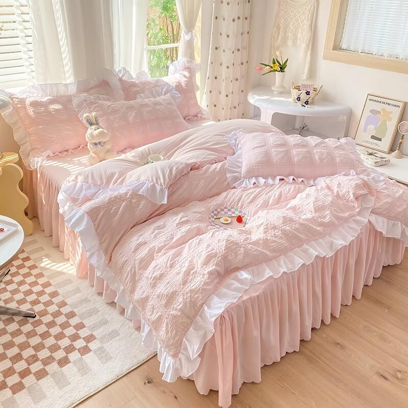 ruffle bedding set