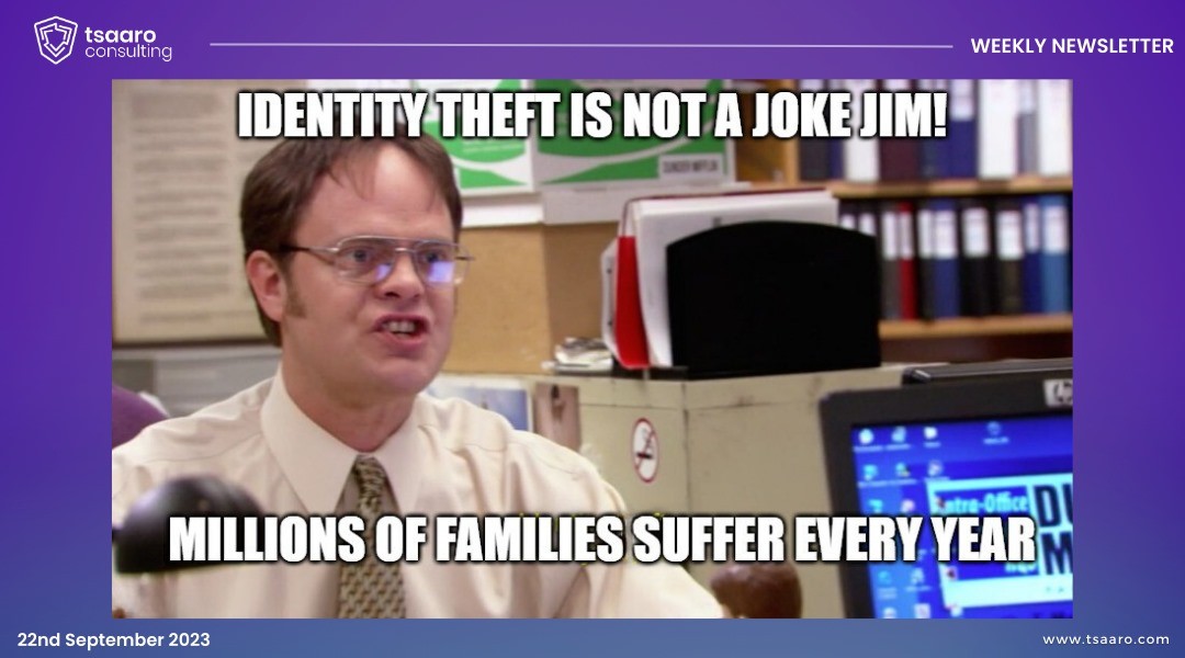 identity theft is not a joke jim