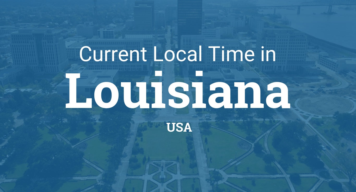 louisiana time zone