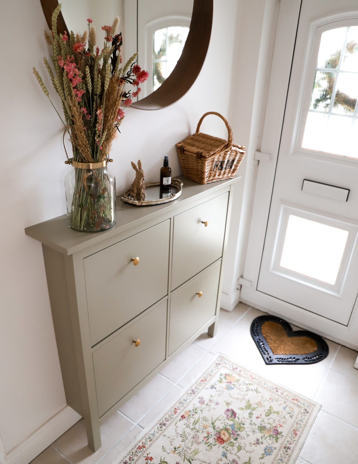 hemnes shoe cabinet