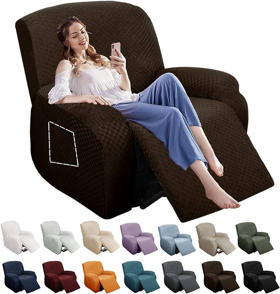 stretch recliner slipcover