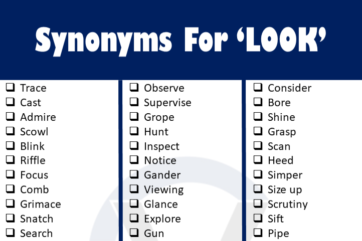 synonyms for looked like