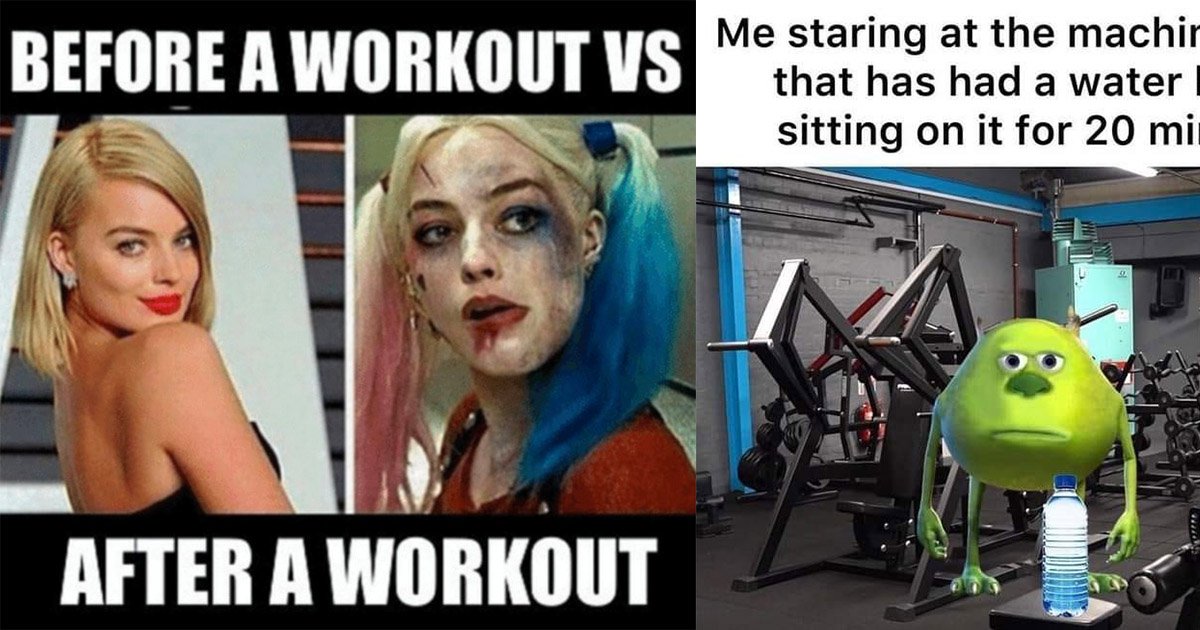 workout memes