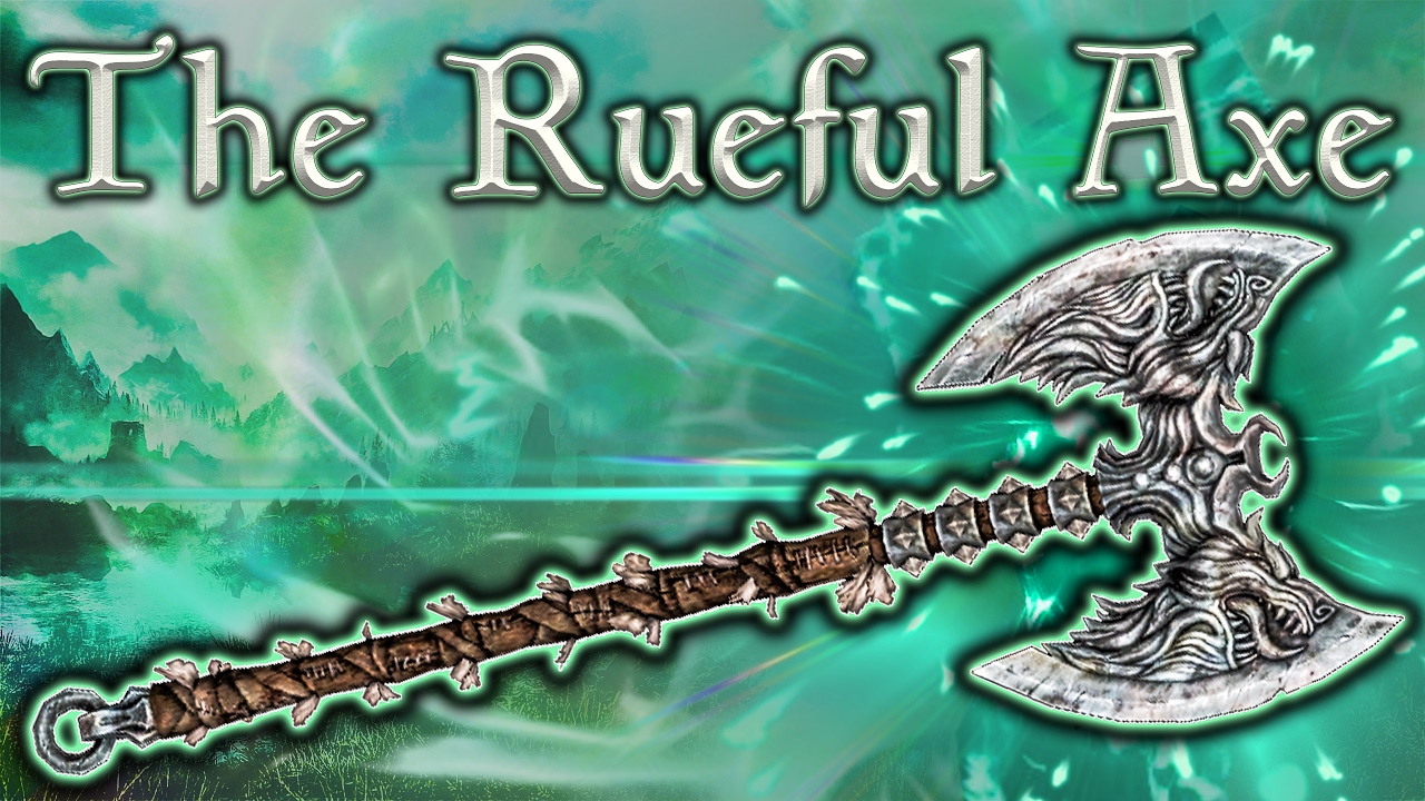 skyrim rueful axe