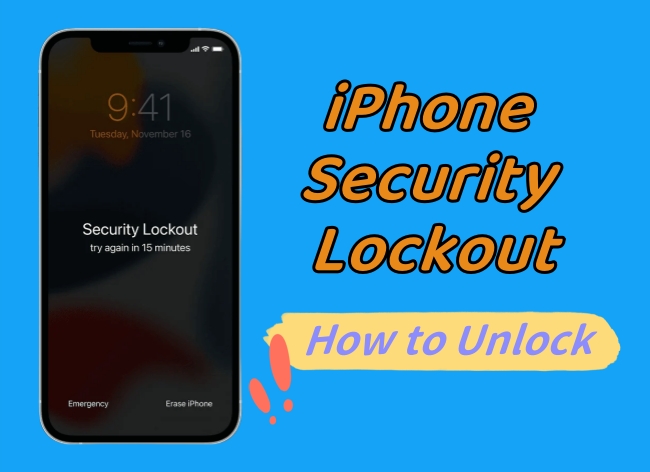 whats a security lockout on iphone