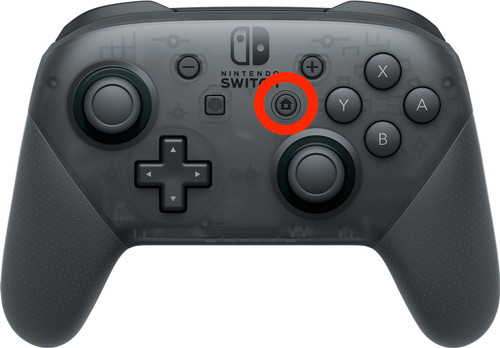 how to turn off nintendo pro controller