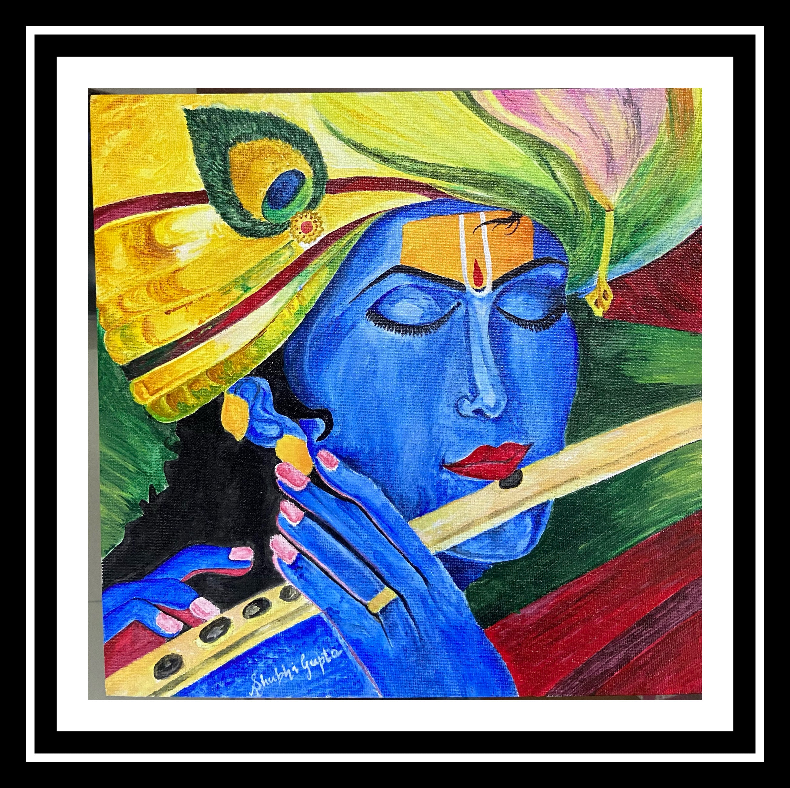 painting of krishna ji