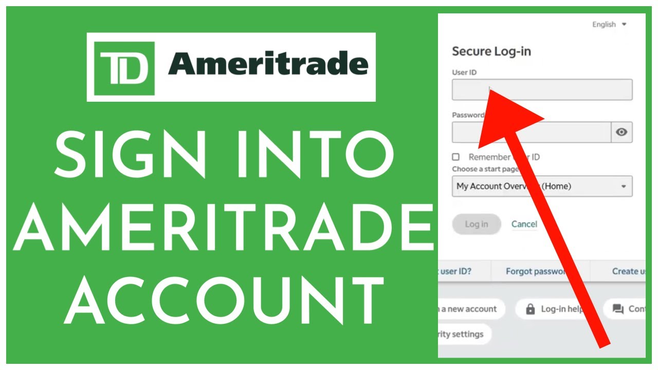 ameritrade log in