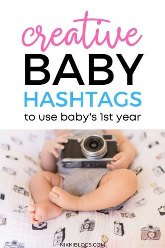 baby shoot hashtags