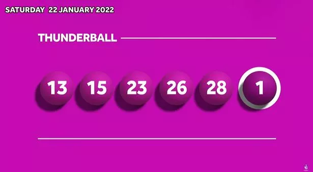 thunderball lottery results history