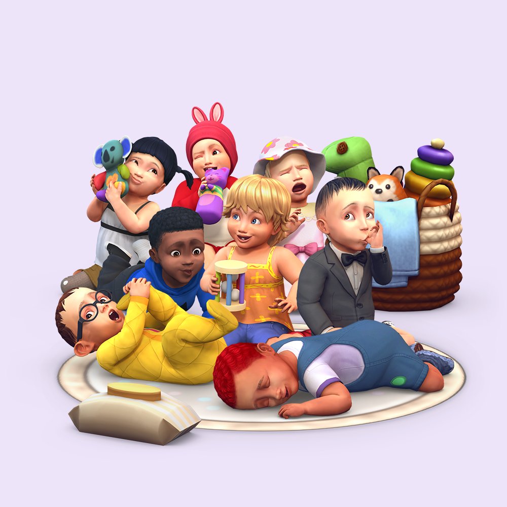 100 baby challenge sims 4 infants