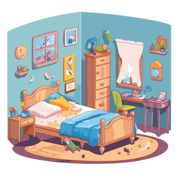 bedroom clipart