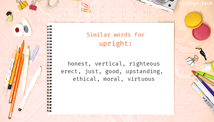 upright thesaurus