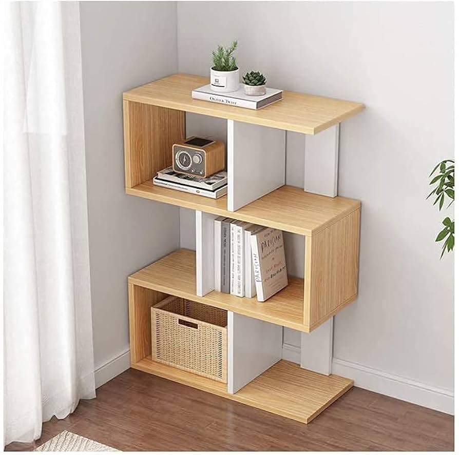 s shaped shelf