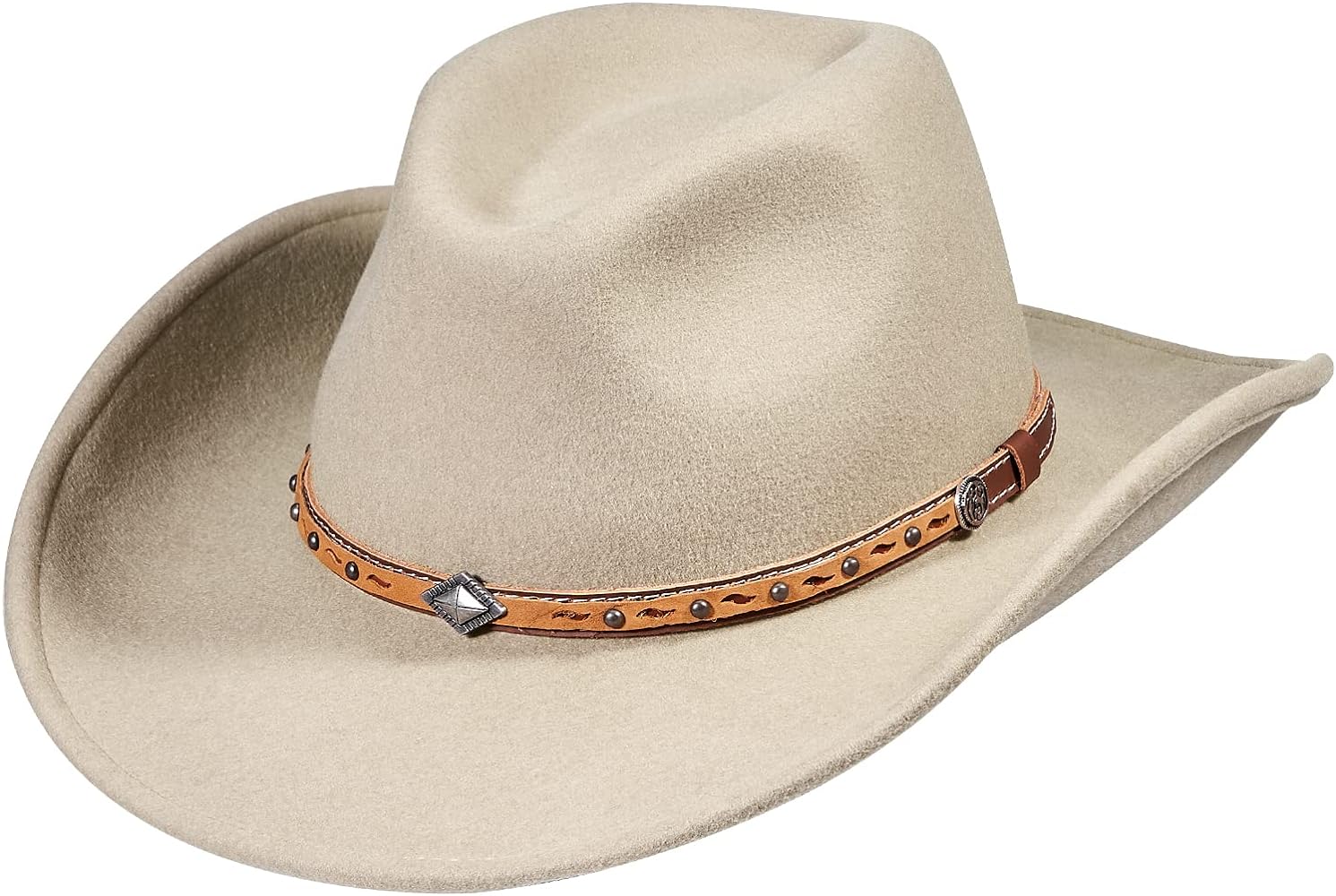 brown western hats