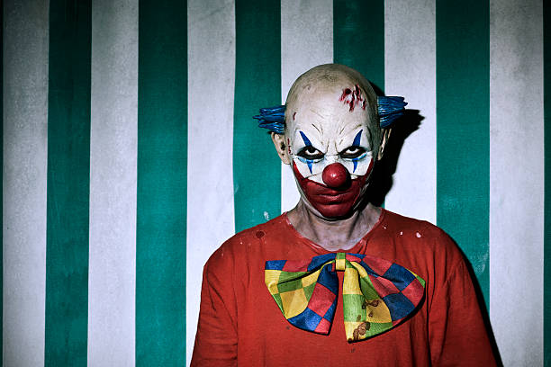 scary clown pictures