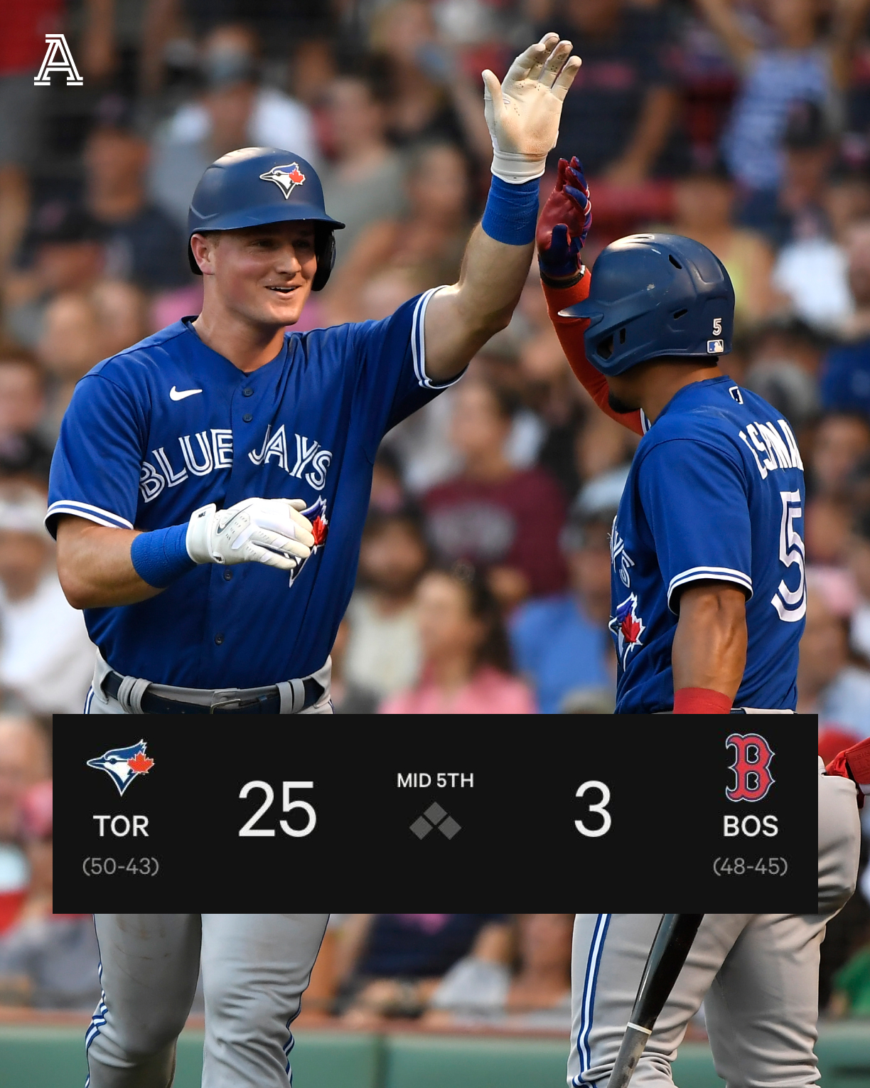 blue jays box score