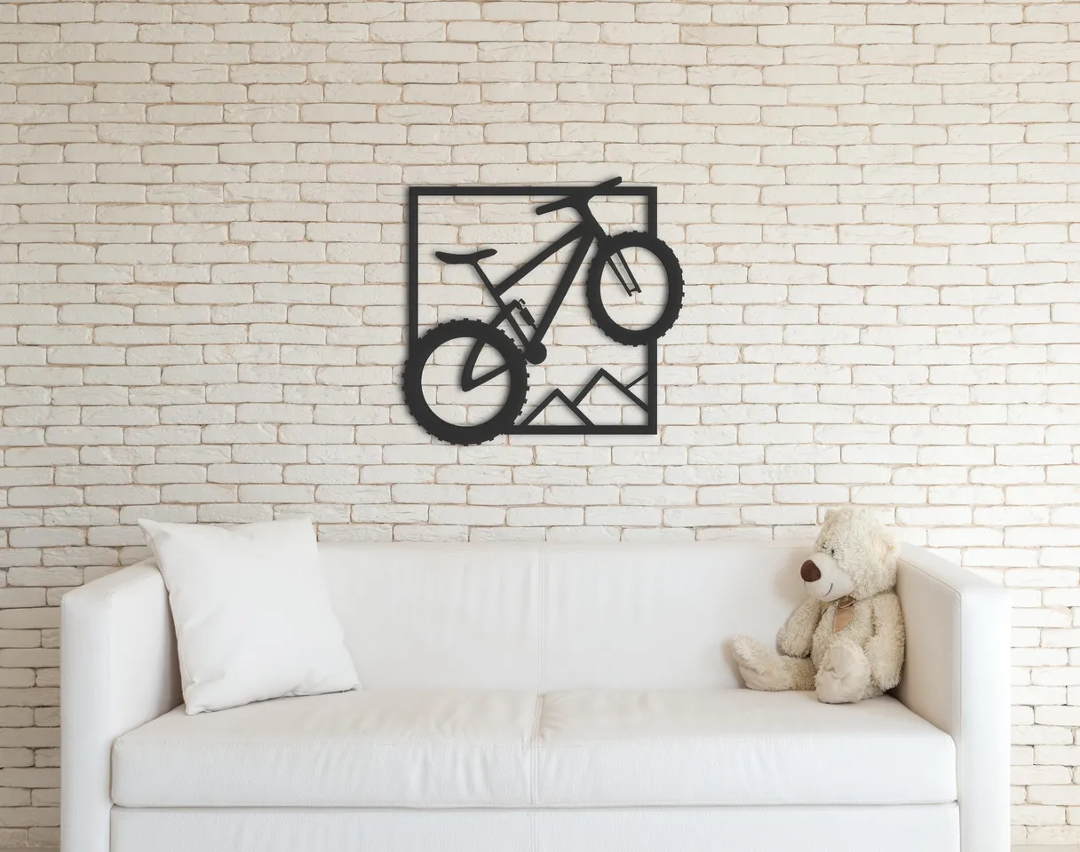 bicycle wall decals