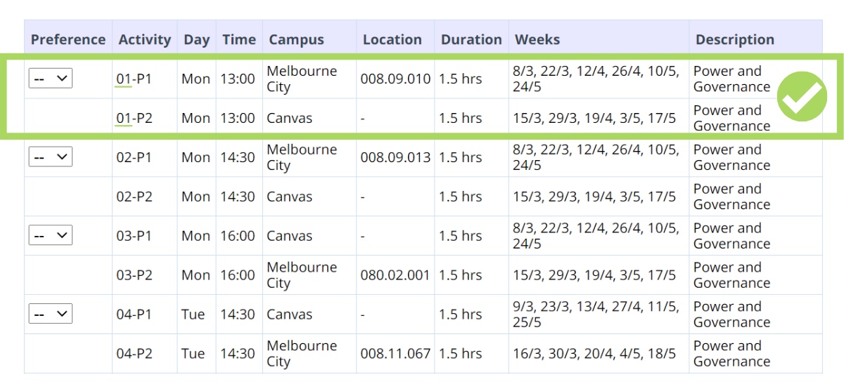 allocate rmit