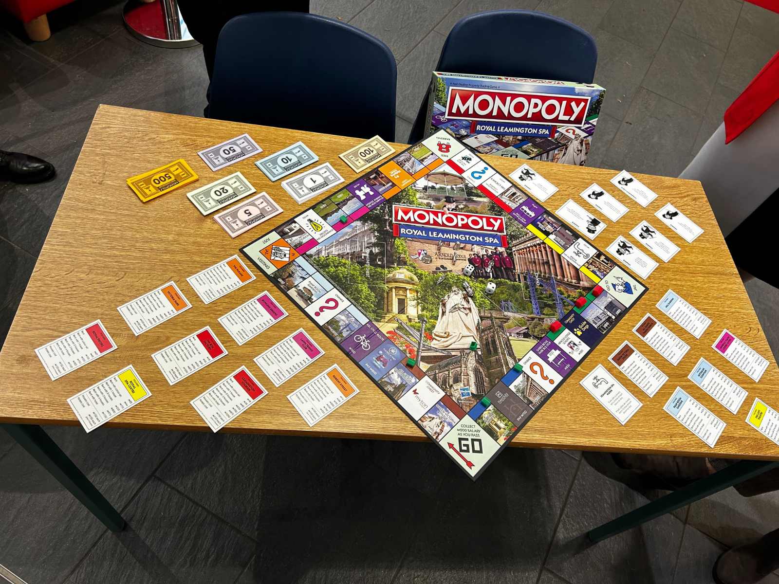 leamington spa monopoly board