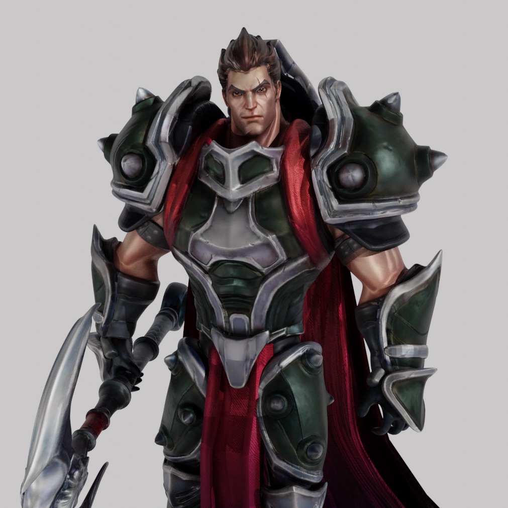 darius 3d model