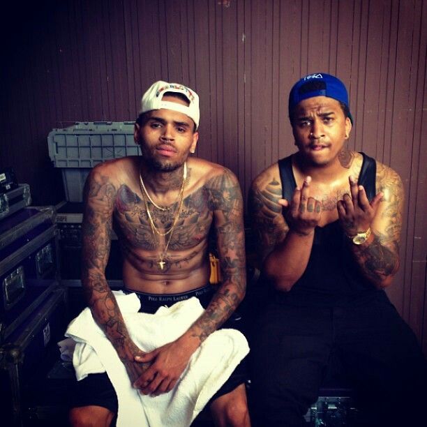 chris brown best friend mijo