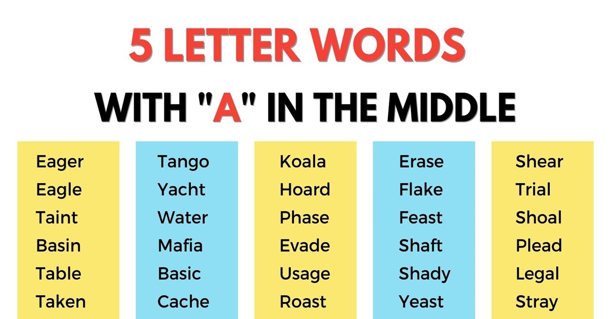 five letter words that end in ale