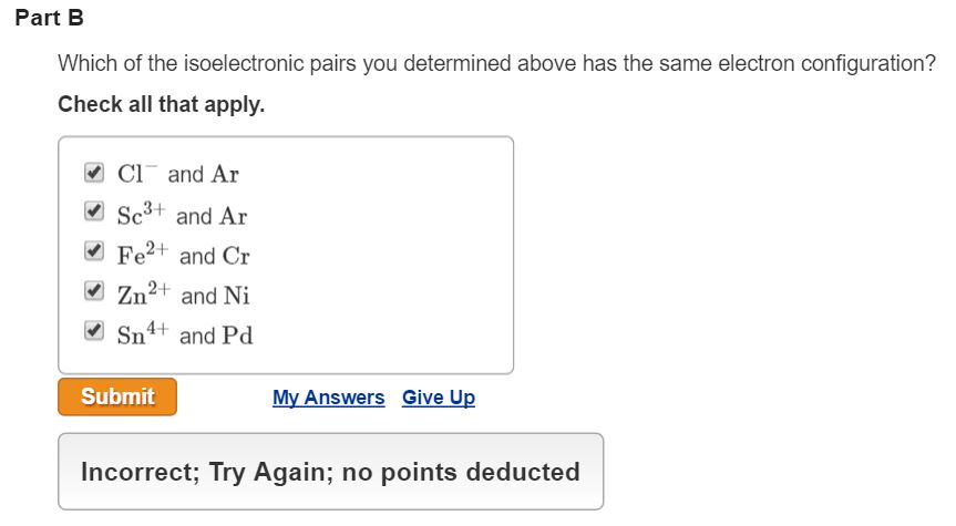 the isoelectronic pair is