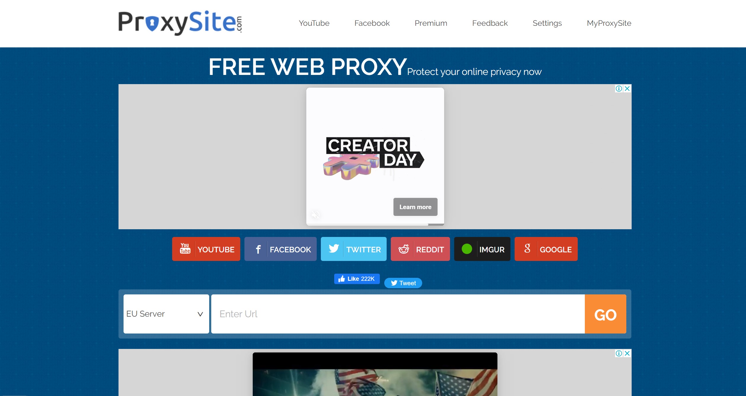 proxy webpage